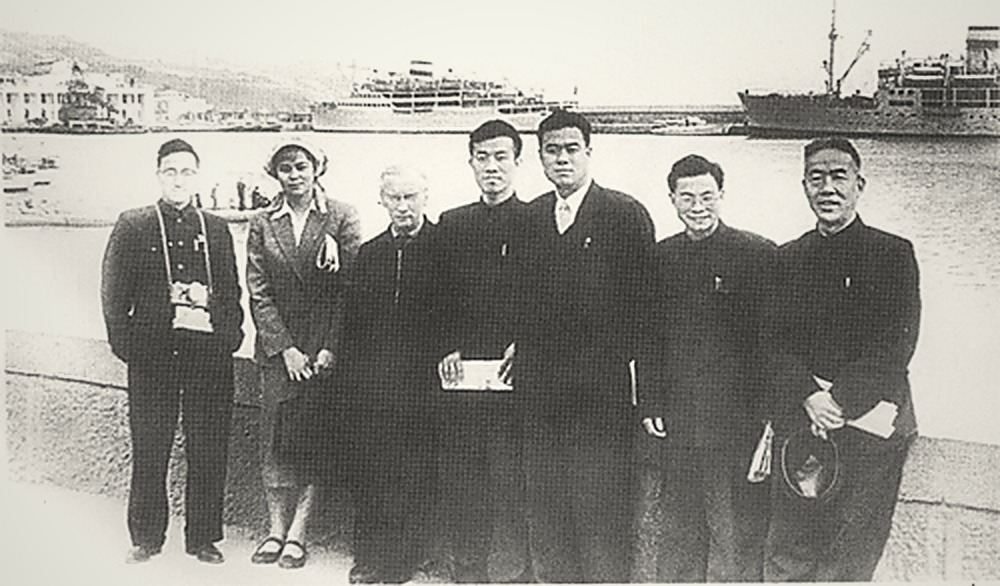 1958年访苏代表团留影